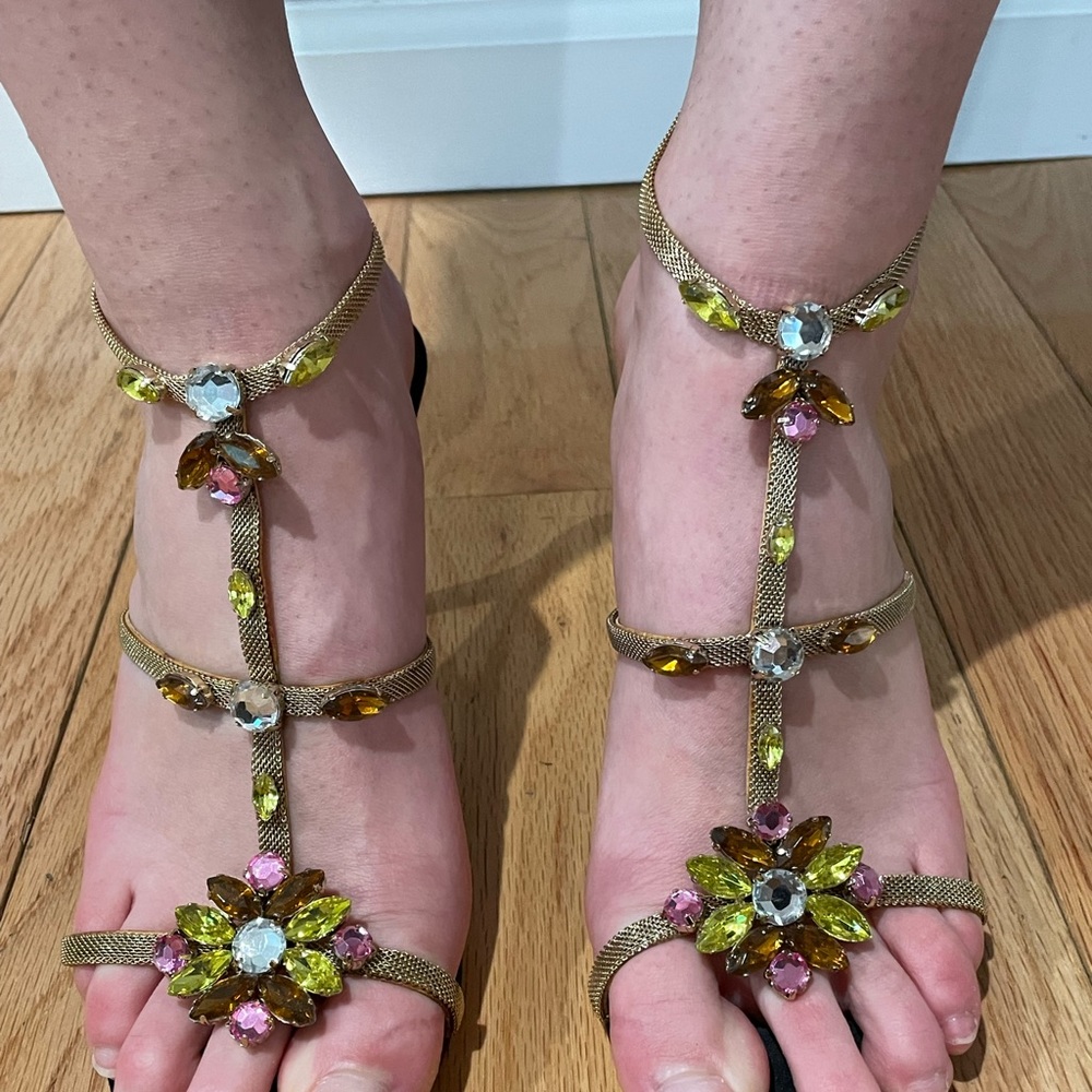 Evening Sandals.  J. Renee. Size 7.5
